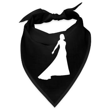 Hochzeit - Bandana - Schwarz - Vorne