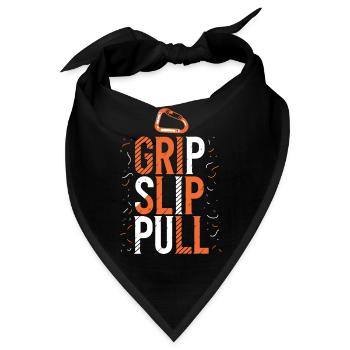 Grip Slip Pullover Klettern - Bandana - Schwarz - Vorne