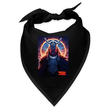 WOTAN - YOUR LIGHT IN YOUR DARKNESS - Bandana - Schwarz - Vorne