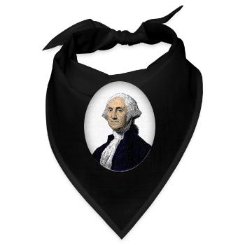 George Washington - Bandana - Schwarz - Vorne