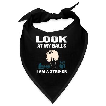 bowling bowlingkugel "striker" pin xxx bowlingpro - Bandana - Schwarz - Vorne