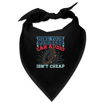 Tontechnik Ingenieur Subwoofer Analog Sound - Bandana - Schwarz - Vorne