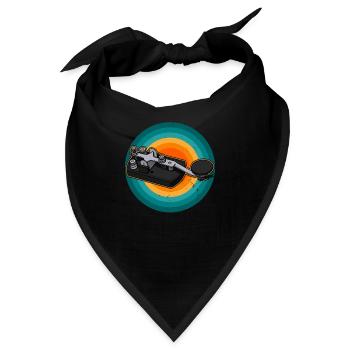 Funkgerät Funker Mörser Morse Radio Physik - Bandana - Schwarz - Vorne