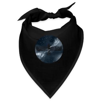 Antike Syrien Aramäer Aram Damaskus Assyrer - Bandana - Schwarz - Vorne