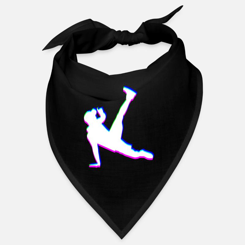 Trippy Breakdancer - Bandana - Schwarz