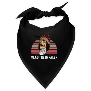 Dracula Vampir Vlad Tepes Rumänien Balkan - Bandana - Schwarz - Vorne