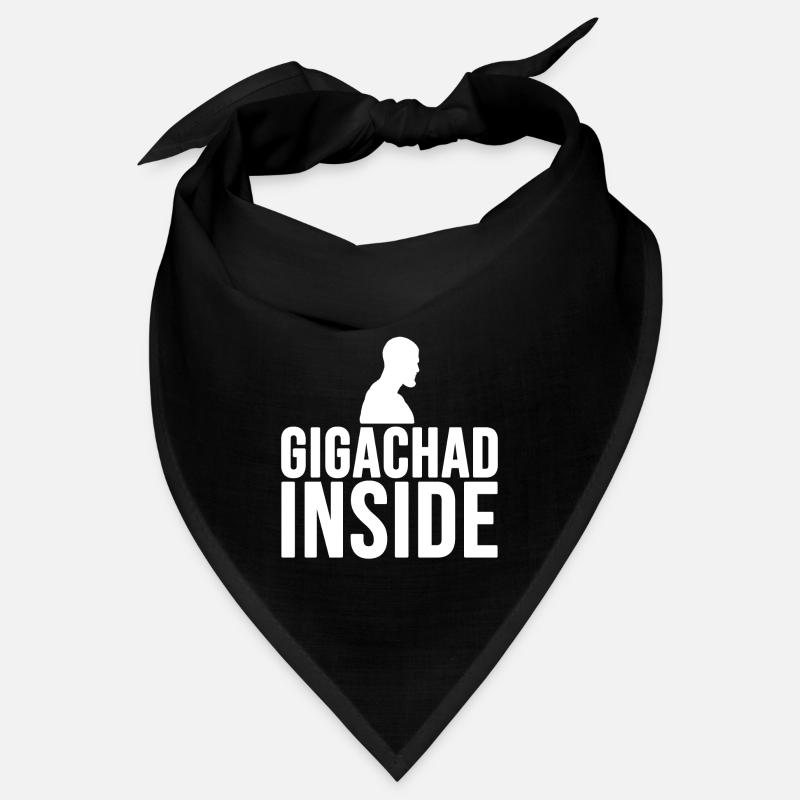 Gigachad inside (blanc) Bandana