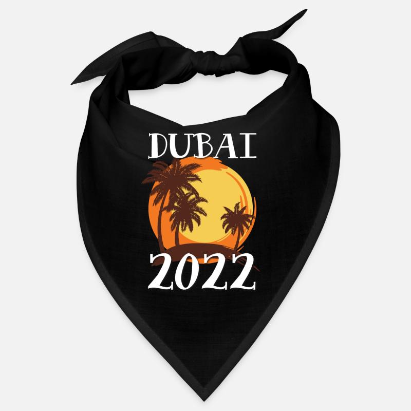 Dubai 2022 Palmen Bandana