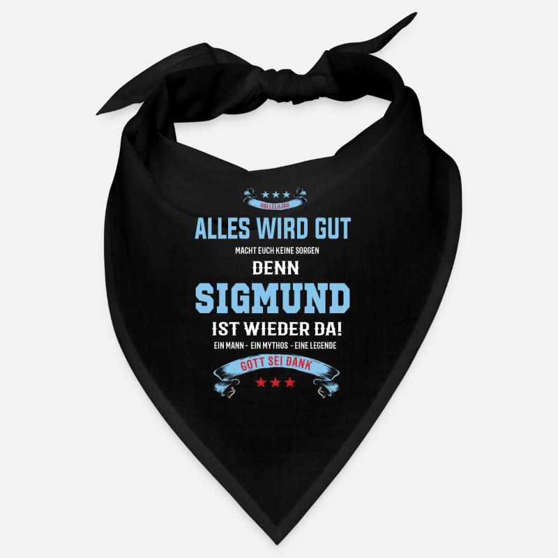 Alles wird gut denn Sigmund Ist da Outfit Bandana