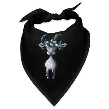 Widder - Bandana - Schwarz - Vorne