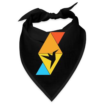 Kolibri - Bandana - Schwarz - Vorne