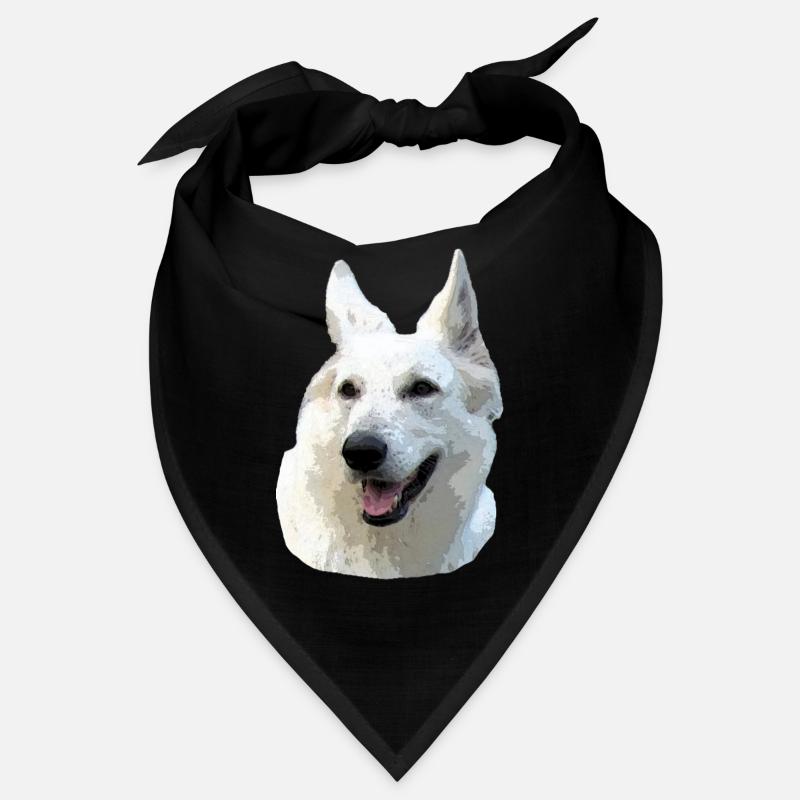 Weißer Schäferhund Bandana