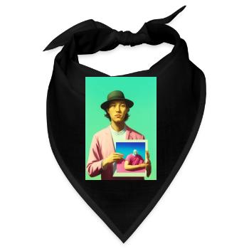 Bubblegum Selfie in Selfie - ARTWORK on LSD - Bandana - Schwarz - Vorne
