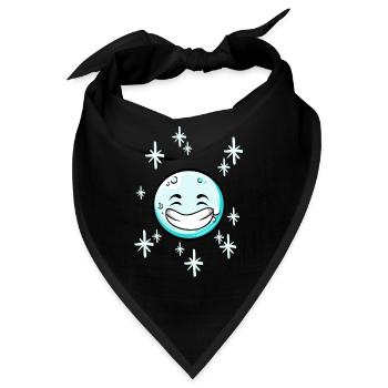 Schneeball #9/9 - Bandana - Schwarz - Vorne