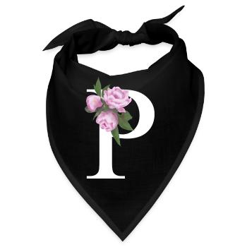 P - Bandana - Schwarz - Vorne