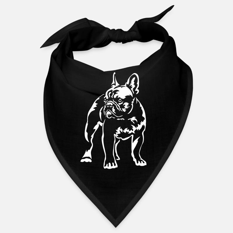 Bouledogue Français « Édition Noire » Bandana