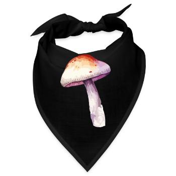pilz - Bandana - Schwarz - Vorne