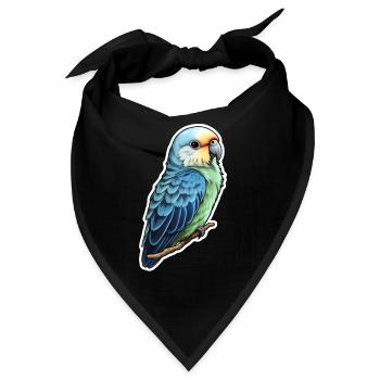 Sittich - Bandana - Schwarz - Vorne
