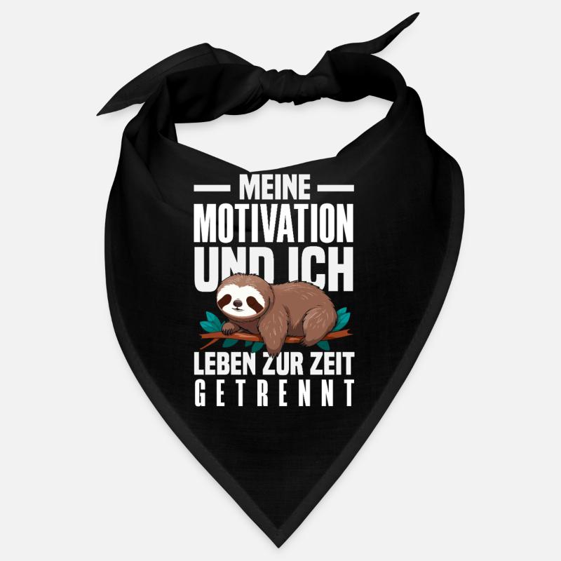 My Motivation and Me - Separated Sloth Bandana