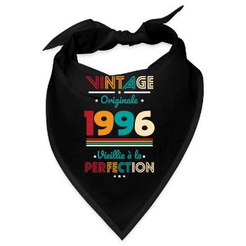1996 – Vintage – Perfekt gereift - Bandana - Schwarz - Vorne
