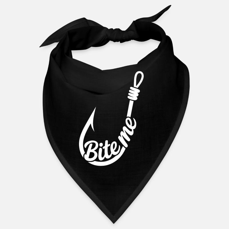 BiteMe Hooked Angel-Grafik Bandana