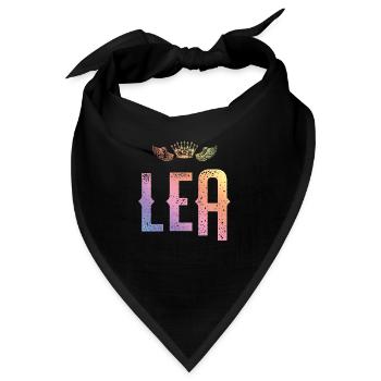 Lea - Bandana - Schwarz - Vorne