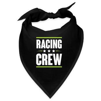 Racing Crew - Bandana - Schwarz - Vorne