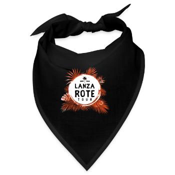 Lanzarote Tour Bunt - Bandana - Schwarz - Vorne