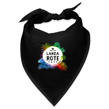 Lanzarote 2024 Bunt - Bandana - Schwarz - Vorne