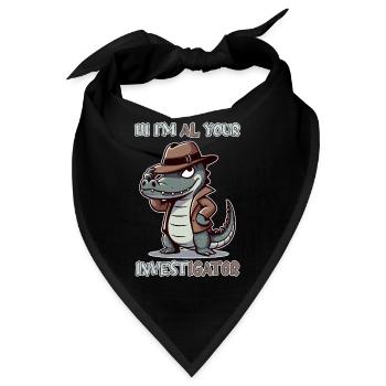 Hi, I'm Al your Investigator - Bandana - Schwarz - Vorne