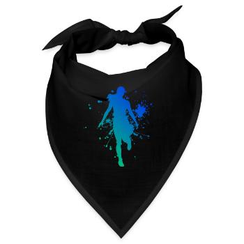 Shuffle Dance Tanz Melbourne Shuffle Shuffle Boy - Bandana - Schwarz - Vorne