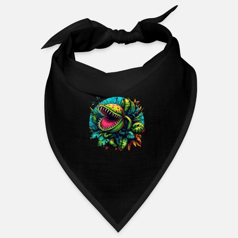 Venus Flytrap Jungle with Exotic Monsters Bandana