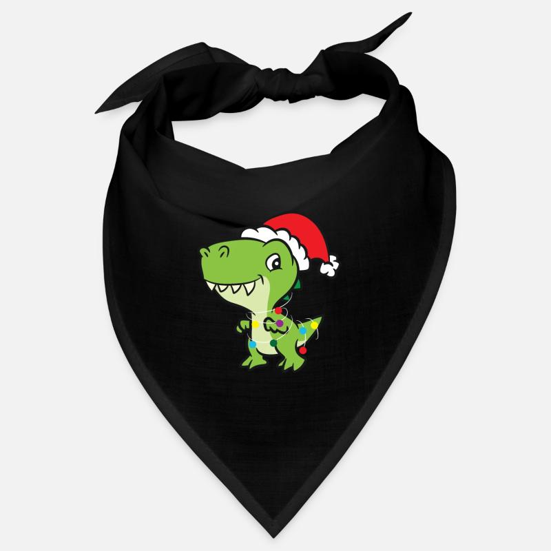 T-Rex - Tree-Rex colorful string of lights Bandana