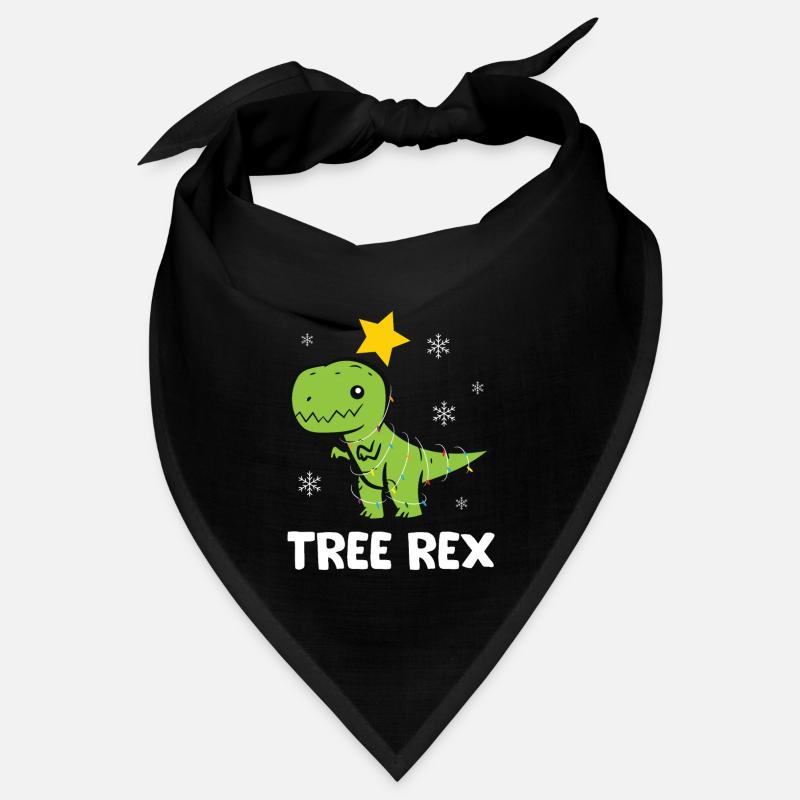 T-Rex - Flocon de neige Étoile de lumière Tree Rex Bandana