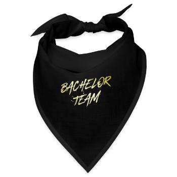 Bachelor Team - Bandana - Schwarz - Vorne