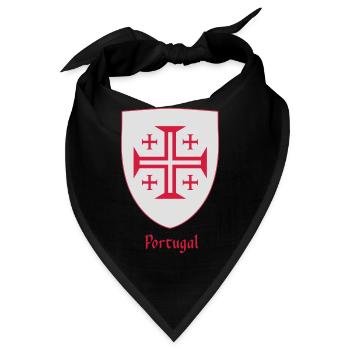 Croix Portugaise - Bandana - Schwarz - Vorne