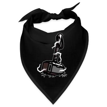 Thors Hammer Wikinger Odins Sohn Thor Vikings - Bandana - Schwarz - Vorne