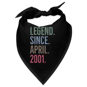 Legende seit April 2001 - Bandana - Schwarz - Vorne