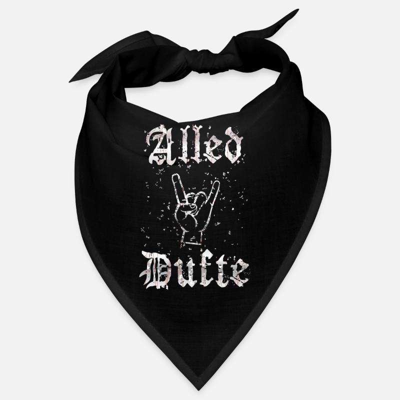 "Alled Dufte" cooler berliner Spruch Bandana