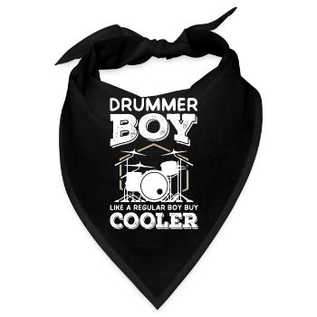 Drummer Boy - Bandana - Schwarz - Vorne