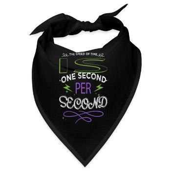 spaceship astrophysics space travel physics art - Bandana - Schwarz - Vorne