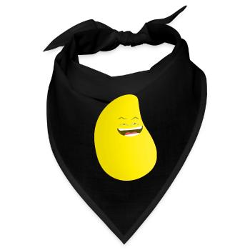 Frecher Griff - Bandana - Schwarz - Vorne