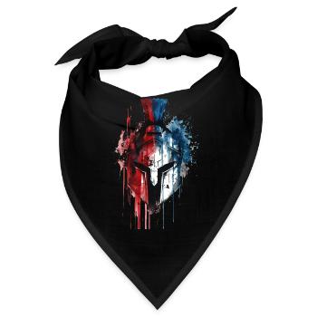 Spartanischer Helm Sparta Krieger Leonidas 300 - Bandana - Schwarz - Vorne