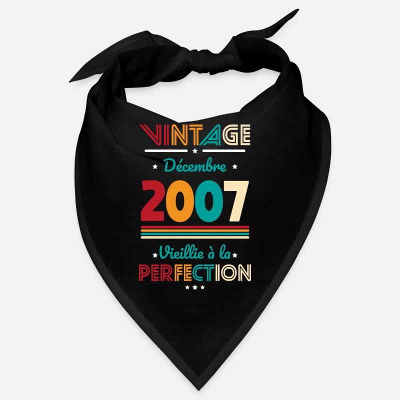 Anniversaire 18 ans - Vintage - Décembre 2007 Bandana