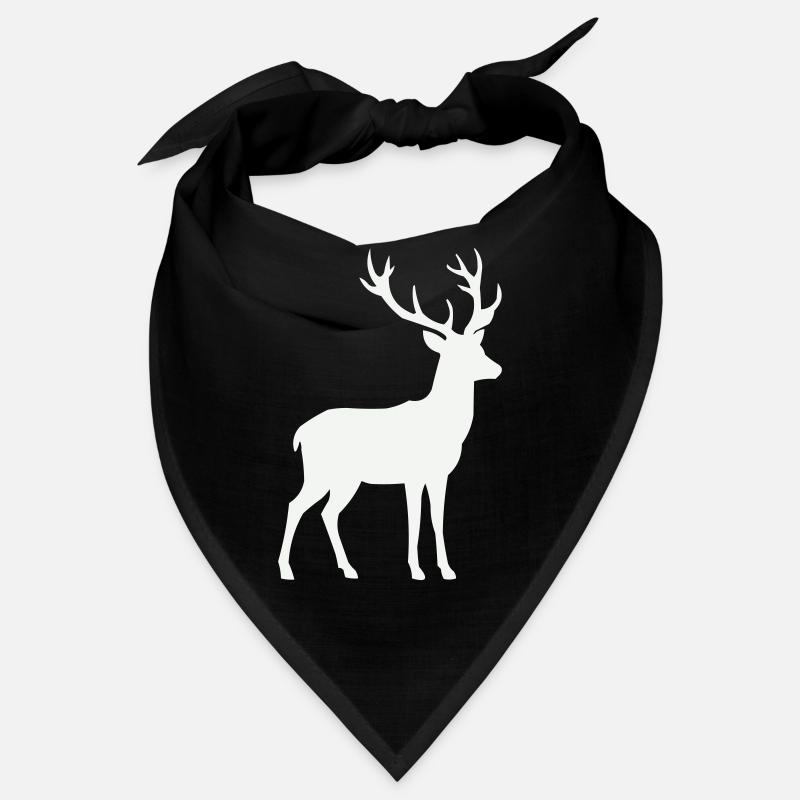 Hirsch Silhouette Bandana