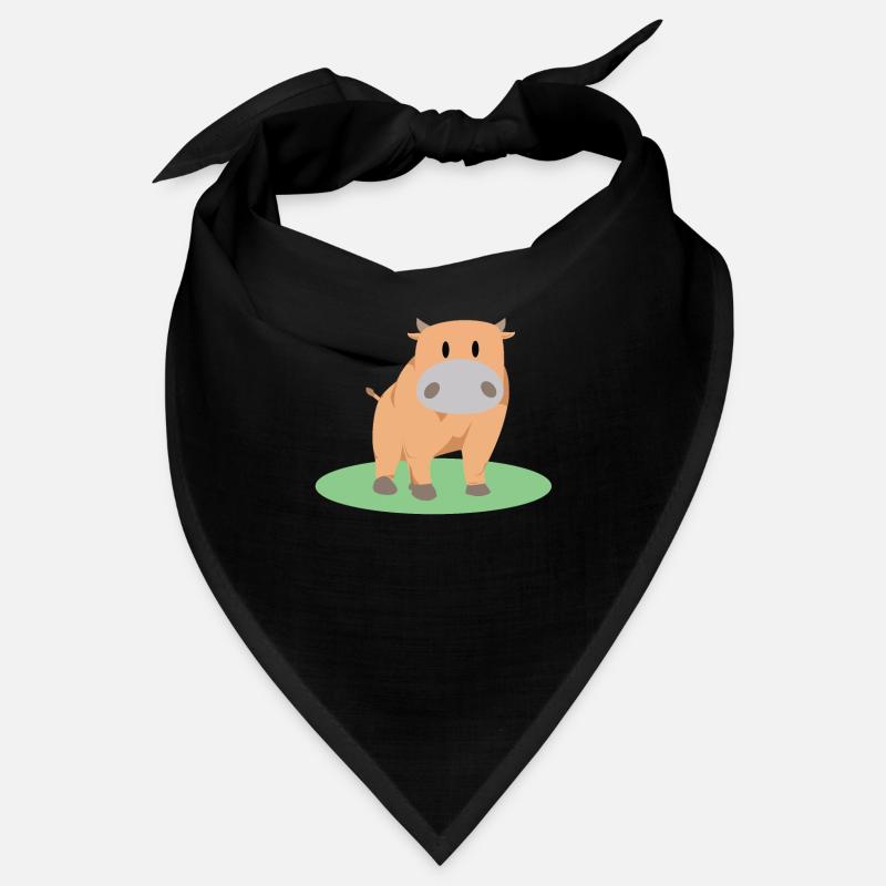 Nette Kuh Standing Bandana