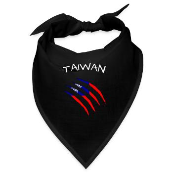 Taiwan taiwan - Bandana - Schwarz - Vorne