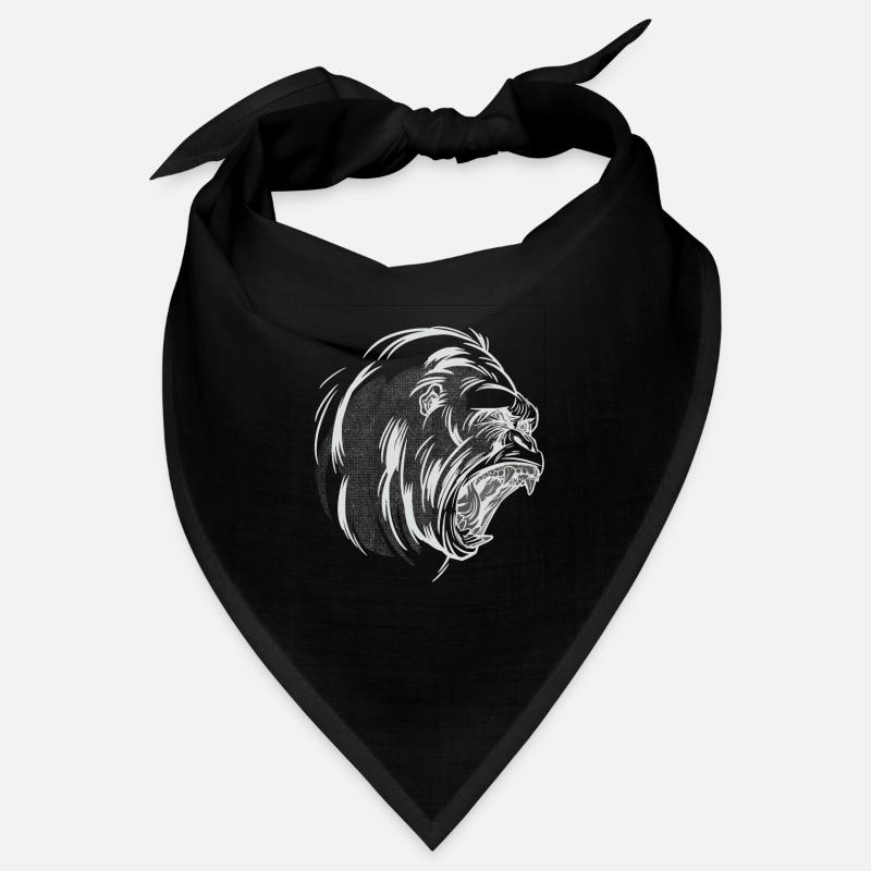 Cri de tête de gorille Bandana