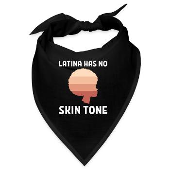 Afro Latina - Bandana - Schwarz - Vorne