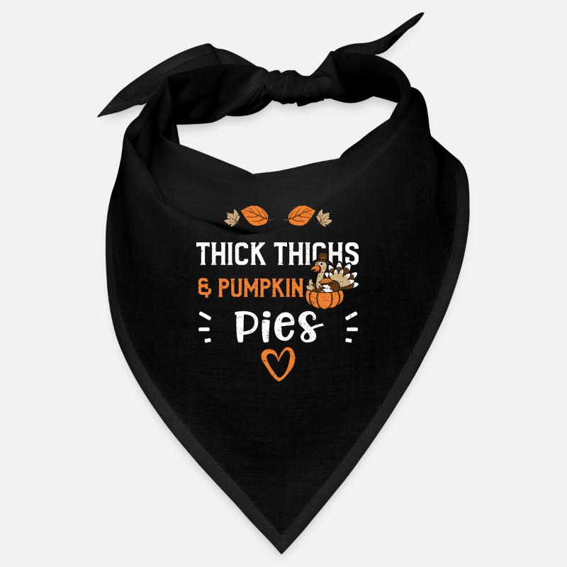 Thick Thighs & Pumpkin Pies Bandana